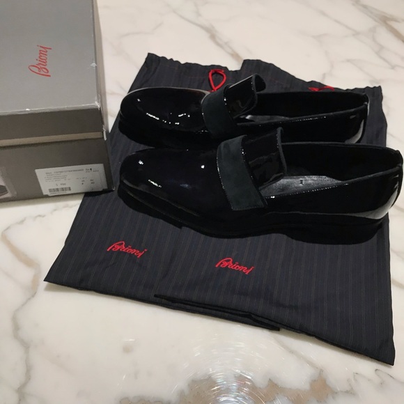 BRIONI tuxedo loafers *NWT* - Picture 11 of 14